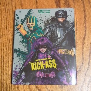 KICK-ASS 4k Limited Edition Best Buy Exclusive Steelbook w/Cards + Sleeve